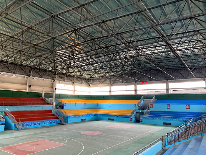 台湾体育馆网架